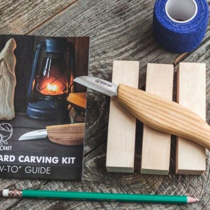 Dárková vyřezávací sada BeaverCraft DIY03 Čaroděj - Wizart Carving Kit