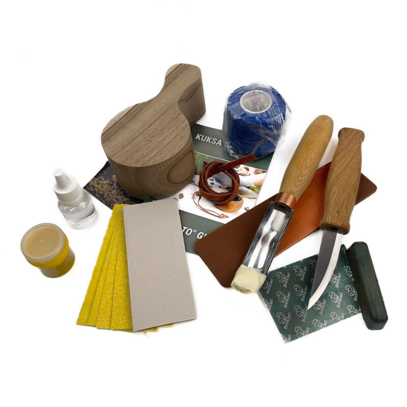 Dárková vyřezávací sada BeaverCraft DIY07 Kuksa Carving Set - ořech - Image 2