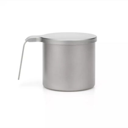 Hrnek Keith Titanium Ti3221 400ml - Stříbrný