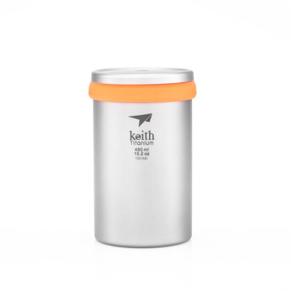 Hrnek Keith Titanium Ti3523 450ml - Oranžový