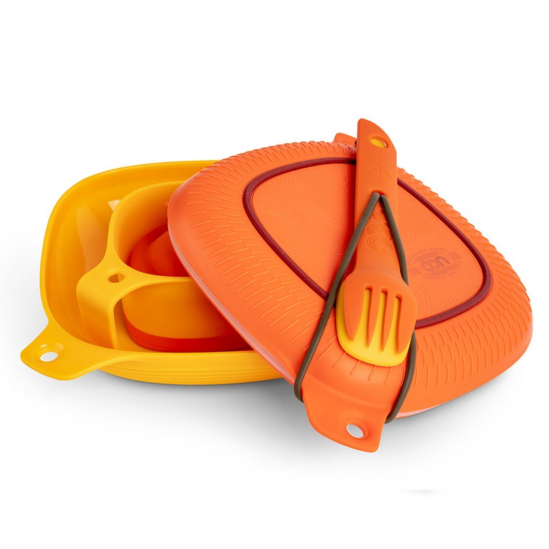 Jídelní sada UCO Mess Kit 6 dílná - Retro Sunrise – Obrázok 2
