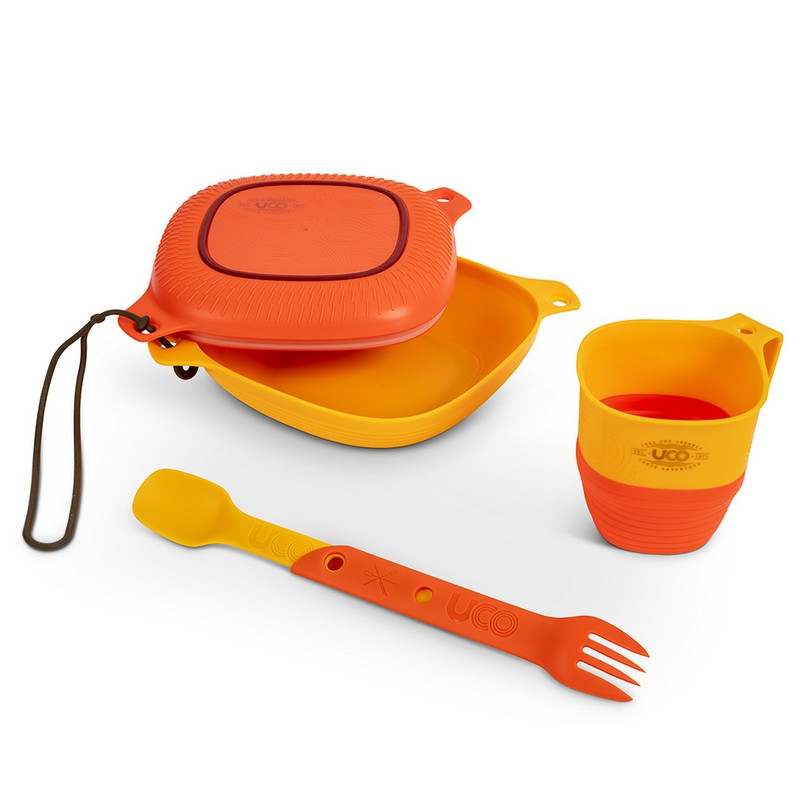 Jídelní sada UCO Mess Kit 6 dílná - Retro Sunrise – Obrázok 3