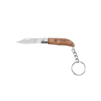 Kapesní nůž MAIN Mini Line clip point - Walnut s kroužkem na klíče 6100