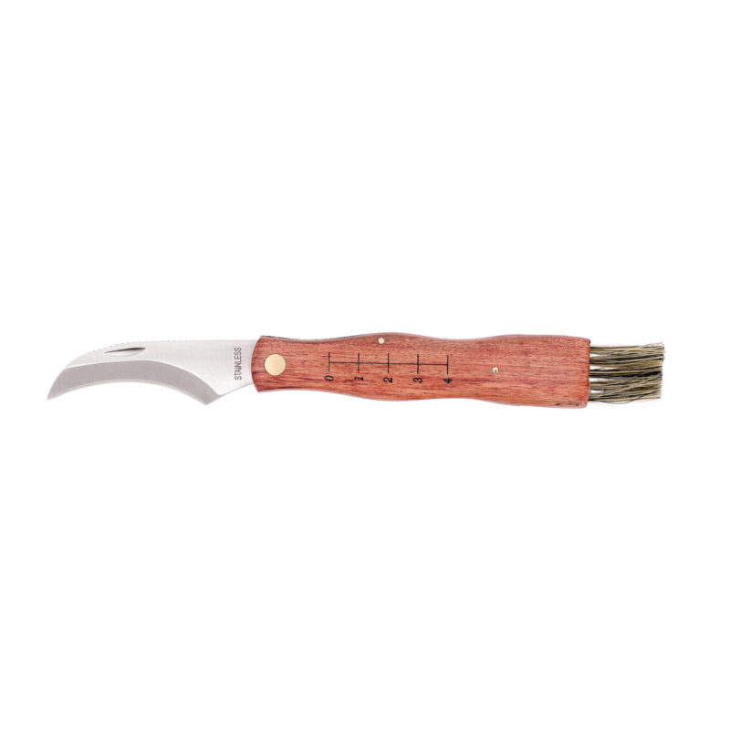 Kapesní nůž MAIN Mushroom Knife - houbařský nůž s pouzdrem