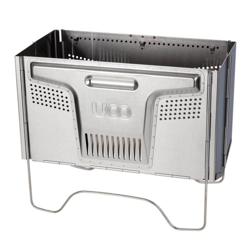 Kempinkové ohniště a grill UCO Flatpack Smokeless Firepit & Grill 42x24 cm