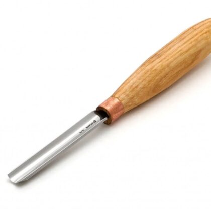 Kompaktní řezbářské dláto BeaverCraft K9/10 - Compact straight rounded chisel - Sweep No.9