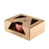 Kupilka dárková sada KUKSA 210 ml + talíř + čajová lžička - Cranberry (RED) - Image 3