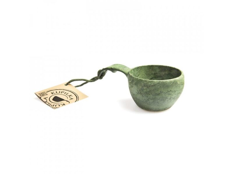 Kupilka Junior SET miska 330 ml + kuksa 120 ml + spork 165 - Conifer (GREEN) - Image 3