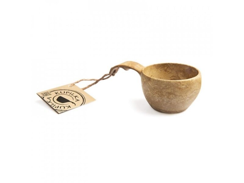 Kupilka Junior SET miska 330 ml + kuksa 120 ml + spork 165 - Original (BROWN) - Image 3