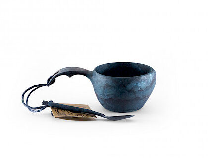 Kupilka KUKSA 210 ml + lžička - Blueberry (BLUE)