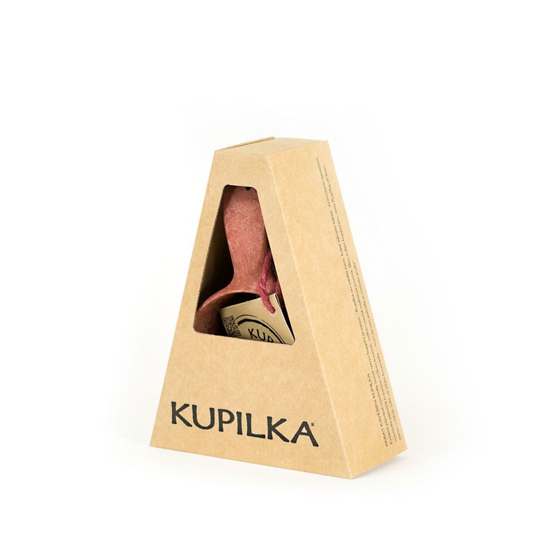 Kupilka KUKSA 210 ml + lžička - Cranberry (RED) – Obrázok 2