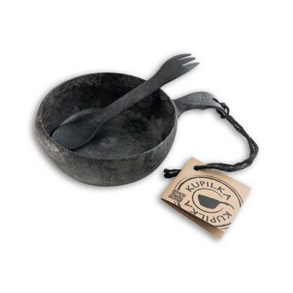 Kupilka MISKA Junior 330 ml + spork 165 SET - Kelo (BLACK)