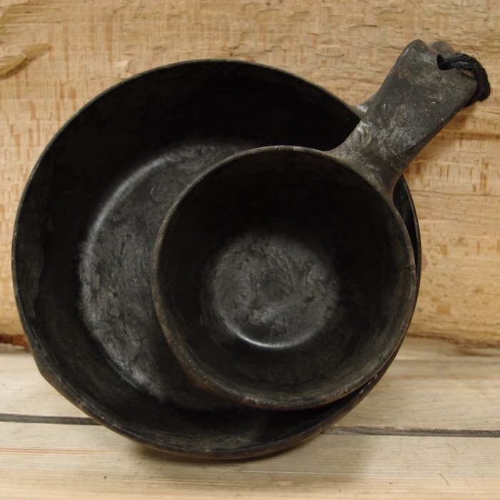 Kupilka sada KUKSA 210 ml + MISKA 550 ml - Kelo (BLACK) – Obrázok 3