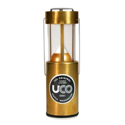 Lucerna na svíčky UCO Original Candle Lantern™ BRASS - mosazná