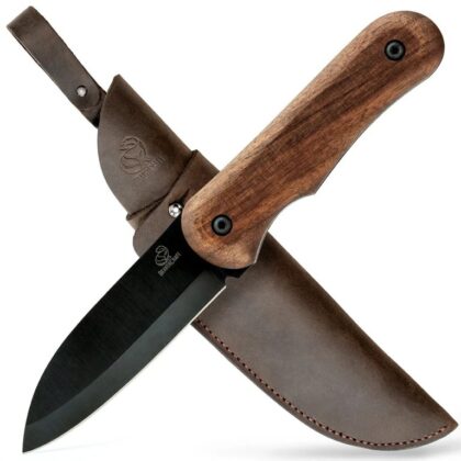 Nůž BeaverCraft Bushcraft Knife BSH5 Shadow Carbon Steel - Walnut