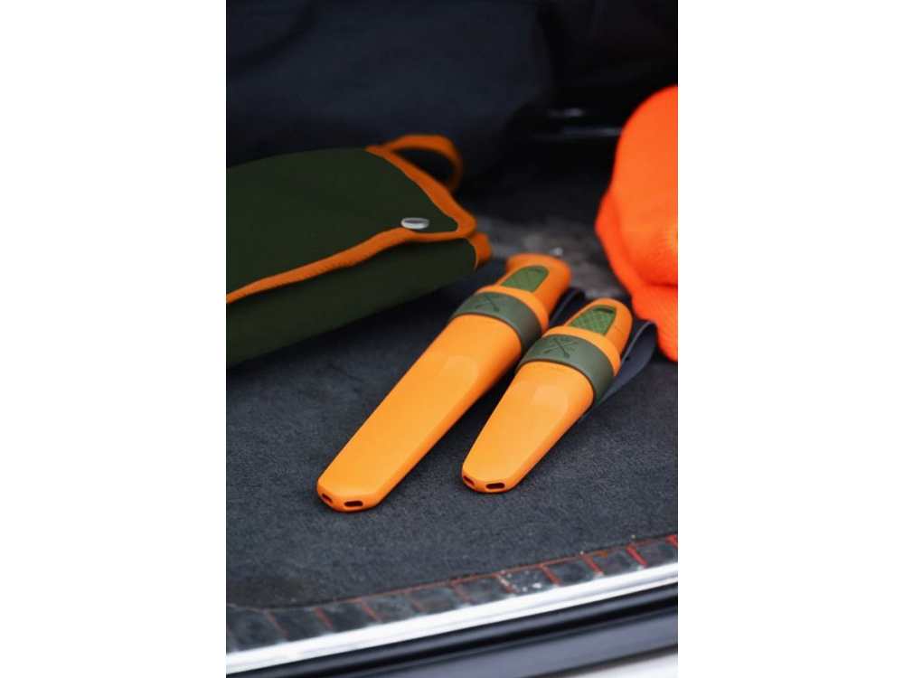 Nůž Morakniv Hunting Eldris (S) Burnt Orange/Olive Green – Obrázok 3