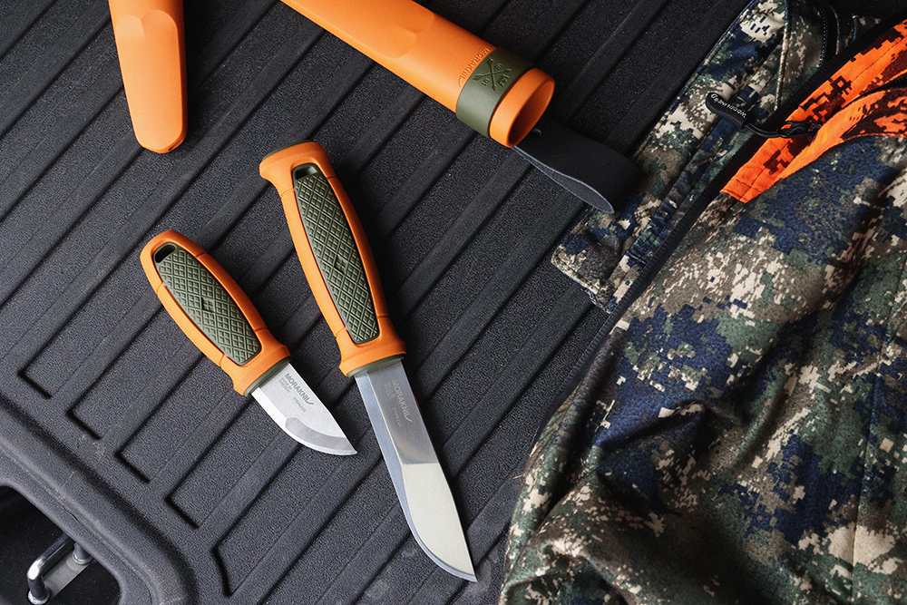 Nůž Morakniv Hunting Eldris (S) Burnt Orange/Olive Green – Obrázok 4