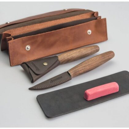 Řezbářský set BeaverCraft S01X - Spoon Carving Set in Genuine Leather