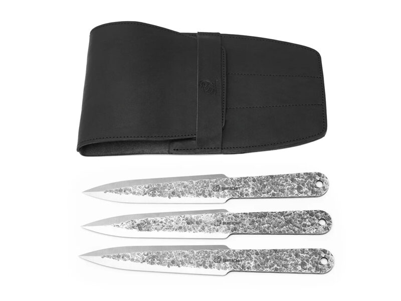Sada kovaných vrhacích nožů BeaverCraft Throwing Knives TK_Set1 - 3 ks