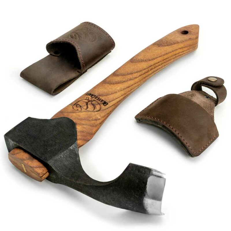 Sekera - teslice BeaverCraft Compact Wood Carving Adze AX2 - 715g - Image 4