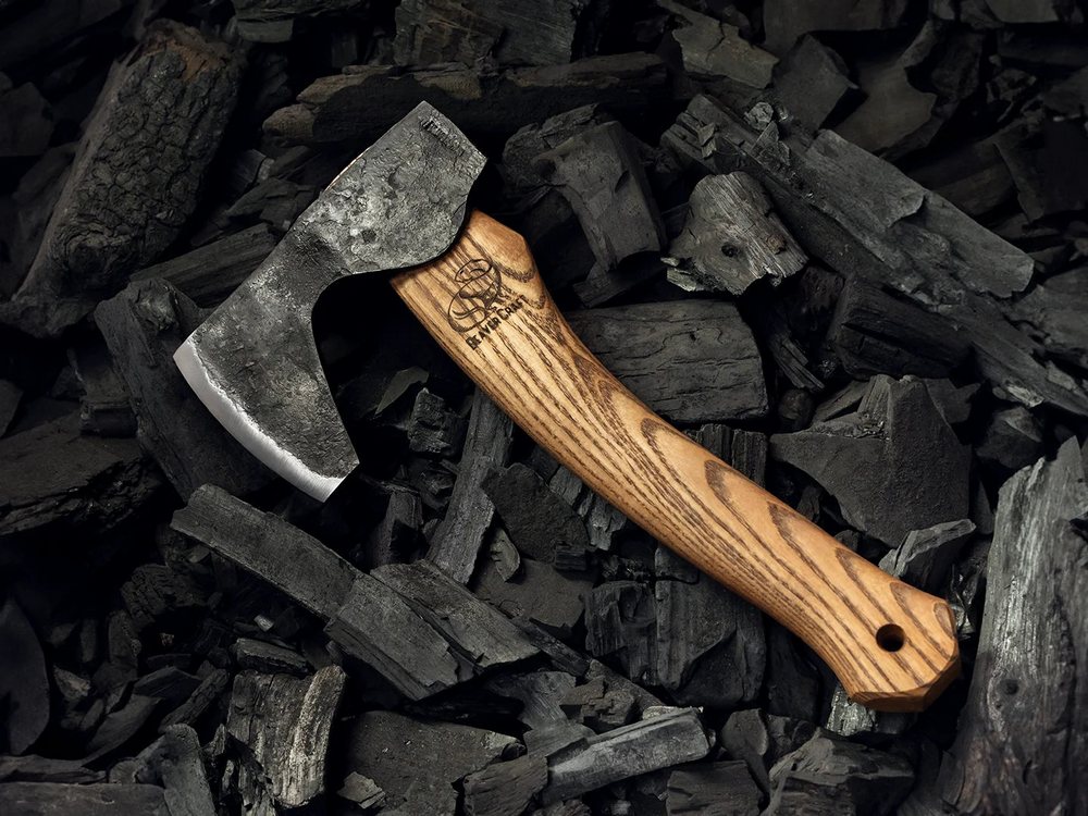 Sekera BeaverCraft Compact Long-Bearded Bushcraft Hatchet AX6 - 700 g – Obrázok 4