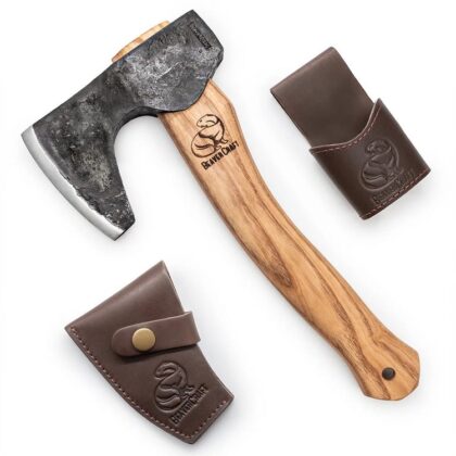 Sekera BeaverCraft Compact Long-Bearded Bushcraft Hatchet AX6 - 700 g